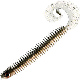 Силиконовая приманка Westin RingTeez Curltail (10см) UV Gloom (упаковка - 8шт)