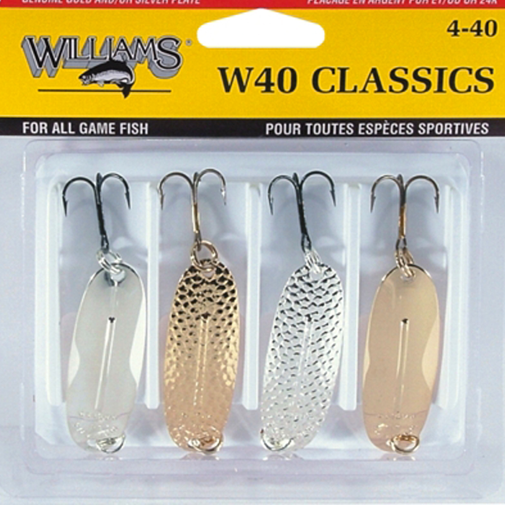 Набор блесен WILLIAMS Wabler Classic 40w40