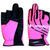 Перчатки без трёх пальцев Wonder Gloves W-Pro WG-FGL р.M (розовые)