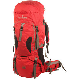 Рюкзак WoodLand TRAVEL 75L (красный/серый/св.серый)