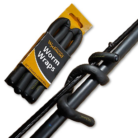 Фиксирующая лента для удилищ Wychwood Worm Wraps (2шт)