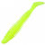 Виброхвост Yaman Pro Arris Shad 2.5inch (6.35см) 02 Chartreuse (упаковка - 7шт)