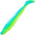 Виброхвост Yaman Pro Arris Shad 2.5inch (6.35см) 18-Ice Chartreuse (упаковка - 7шт)
