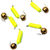 Мормышка безнасадочная Яман Гвоздешарик желтый 2мм (0.45г) шарик латунный