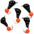 Мормышка безнасадочная Яман Муравей с ушком (0.45г) шарик оранжевый (упаковка - 5шт)