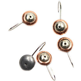 Мормышка паяная Яман Глаз окуневый (0.41г) никель (5шт)