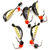 Мормышка вольфрамовая безнасадочная Яман Овсинка Коза №2 (0.4г) латунь (5шт)