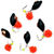 Мормышка вольф безнасад Яман Овсинка с медной коронкой 3мм/0.7г подвеска икринка оранж