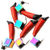 Мормышка вольфрамовая безнасадочная Яман Ручейник №3 (0.6г) кубик красный (5шт)