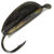 Мормышка вольфрамовая Яман Банан с ушком №1.5 (0.20г) черный никель