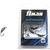 Мормышка вольфрамовая Яман Опарыш с ушком №3.5 (0.7г) черный никель (5шт)