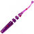 Слаг Yaman Pro Dasty р.1,7 inch (4.32 см) 08 Violet (упаковка - 10 шт)