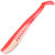 Виброхвост Yaman Pro Legend Minnow р.2 inch (5.08 см) 27 Red White (упаковка - 6 шт)