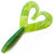 Твистер Yaman Pro Loop-Two р.2 inch (5.08 см) 10 Green pepper (упаковка - 10 шт)