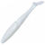Виброхвост Yaman Pro Mamura р.3 inch (7.62 см) 01 White (упаковка - 6 шт)
