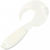 Твистер Yaman Pro Mermaid Tail р.3 inch (7.62 см) 01 White (упаковка - 10 шт)