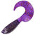 Твистер Yaman Pro Mermaid Tail р.3 inch (7.62 см) 08 Violet (упаковка - 10 шт)