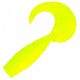 Твистер Yaman Pro Spry Tail р.1,5 inch (3.81 см) 02 Chartreuse (упаковка - 10 шт)