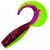 Твистер Yaman Pro Spry Tail р.1,5 inch (3.81 см) 26 Violet Chartreuse (упаковка - 10 шт)
