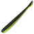 Слаг Yaman Stick Fry 1.8inch (4.57см) 32-Black Red Flake/Chartreuse (упаковка - 10шт)