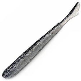 Слаг Yaman Stick Fry 1.8inch (4.57см) 34-Black Red Flake/Pearl (упаковка - 10шт)