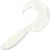 Твистер Yaman Mermaid Tail 3inch (7.62см) 01-White (упаковка - 10шт)