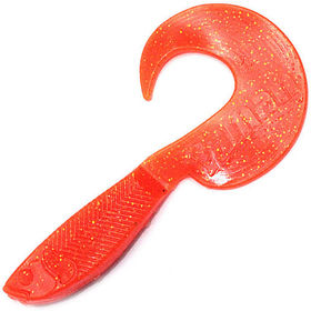 Твистер Yaman Mermaid Tail 3inch (7.62см) 03-Carrot gold flake (упаковка - 10шт)