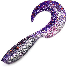 Твистер Yaman Mermaid Tail 3inch (7.62см) 19-Silver Violet (упаковка - 10шт)