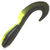 Твистер Yaman Mermaid Tail 3inch (7.62см) 32-Black Red Flake/Chartreuse (упаковка - 10шт)