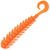 Твистер Yaman Ruff 3inch (7.62см) 03-Carrot gold flak (упаковка - 10шт)