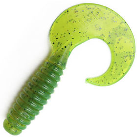 Твистер Yaman Spiral 3.5inch (8.89см) 10-Green pepper (упаковка - 10шт)