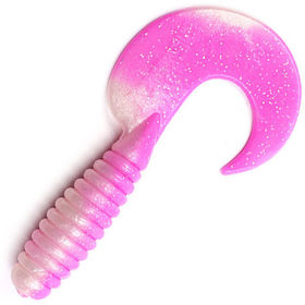 Твистер Yaman Spiral 5inch (12.7см) 29-Pink Pearl (упаковка - 5шт)