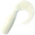 Твистер Yaman Spry Tail 3inch (7.62см) 01-White (упаковка - 8шт)