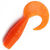 Твистер Yaman Spry Tail 2inch (5.08см) 03-Carrot gold flake (упаковка - 10шт)