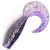 Твистер Yaman Spry Tail 3inch (7.62см) 19-Silver Violet (упаковка - 8шт)