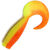 Твистер Yaman Spry Tail 2inch (5.08см) 25-Sunshine (упаковка - 10шт)