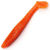 Виброхвост Yaman Flatter Shad 4inch (10.16см) 03-Carrot gold flake (упаковка - 5шт)