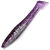 Виброхвост Yaman Flatter Shad 4inch (10.16см) 19-Silver Violet (упаковка - 5шт)