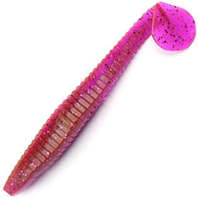 Виброхвост Yaman Flatter Shad 4inch (10.16см) 21-Magic Violet (упаковка - 5шт)