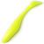 Виброхвост Yaman Greedy Shad 3.5inch (8.89см) 02-Chartreuse (упаковка - 6шт)