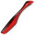 Виброхвост Yaman Greedy Shad 5.5inch (13.97см) 33-Black Red Flake/Red (упаковка - 4шт)