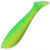 Виброхвост Yaman Light-Flake 4inch (10.16см) 30-Lime Chartreuse (упаковка - 4шт)