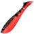 Виброхвост Yaman Light-Flake 4inch (10.16см) 33-Black Red Flake/Red (упаковка - 4шт)