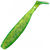 Виброхвост Yaman Pro Sharky Shad 3.75inch (9.53см) 10 Green pepper (упаковка - 5шт)