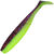 Виброхвост Yaman Pro Sharky Shad 3.75inch (9.53см) 26-Violet Chartreuse-Grape (упаковка - 5шт)
