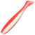 Виброхвост Yaman Sharky Shad 5.5inch (13.97см) 27-Red White (упаковка - 5шт)