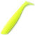 Виброхвост Yaman Spry Minnow 5.5inch (13.97см) 02-Chartreuse (упаковка - 4шт)