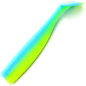Виброхвост Yaman Spry Minnow 4inch (10.16см) 18-Ice Chartreuse (упаковка - 5шт)