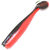 Виброхвост Yaman Spry Minnow 5.5inch (13.97см) 33-Black Red Flake/Red (упаковка - 4шт)