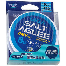 Леска YGK Giga Salt Aglee #1.35 150м 0.192мм (синяя)